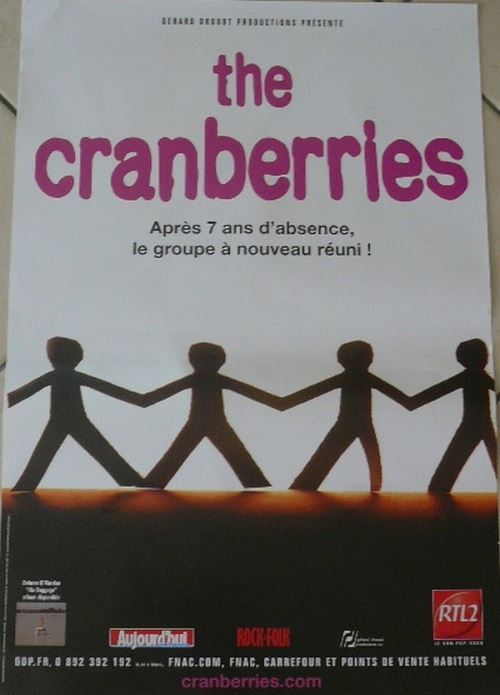 The Cranberries - 40x60 cm - AFFICHE / POSTER