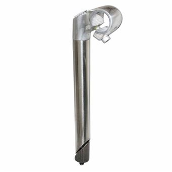 POTENCE ROUTE/VTT A PLONGEUR 22,2 NOIR L 40mm POUR CINTRE 25.4mm
