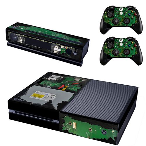 Xbox One Console peau / Sticker + 2 x Controller Stickers & Kinect Wrap - mécanique interne