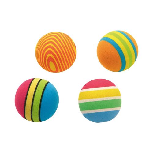 Homea Lot de 4 Balles pour Chien Eva 3cm - vue 1
