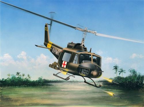 Hobby Boss Uh-1B Huey - 1:72E