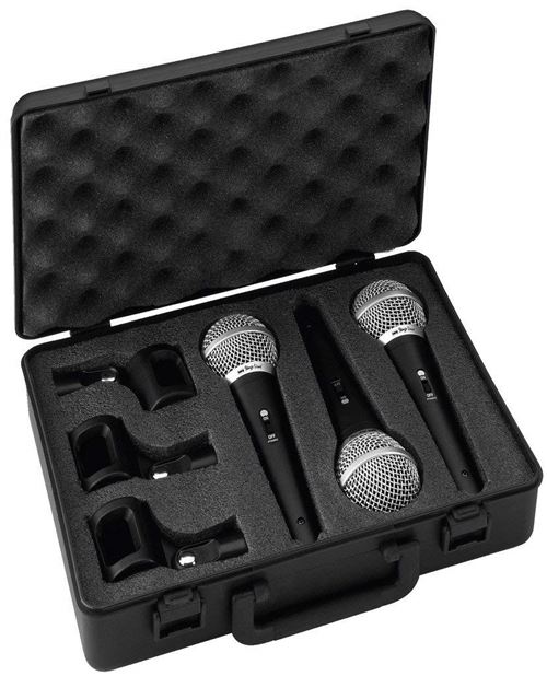 Monacor Set micro dynamique, pour les voix (DM-3Réglez)