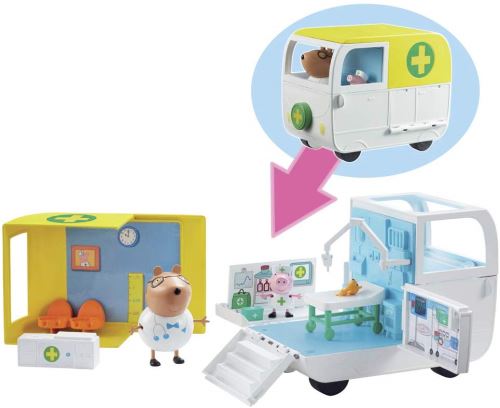 Centre médical mobile Peppa Pig 6722, multicolore