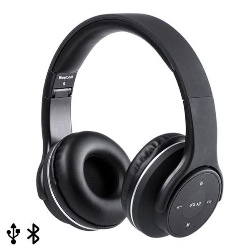 Casque Casque Pliant Avec Bluetooth USB FM 6W Noir 146131