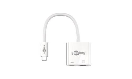 GENERIQUE goobay Adaptateur vid&eacute;o externe USB-C HDMI blanc