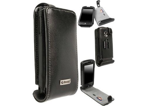 Krusell Orbit Flex Multidapt - Beschermhoes voor mobiele telefoon - leer - voor LG Optimus 7 E900