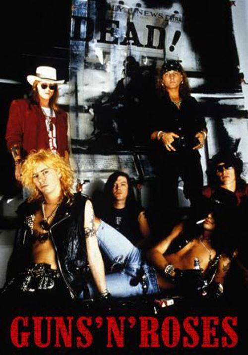 Guns N' Roses Poster - Mort (86x60 cm)
