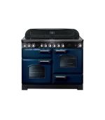 Piano de cuisson vitrocéramique falcon cdl110ecrb/c-eu bleu roi chrome