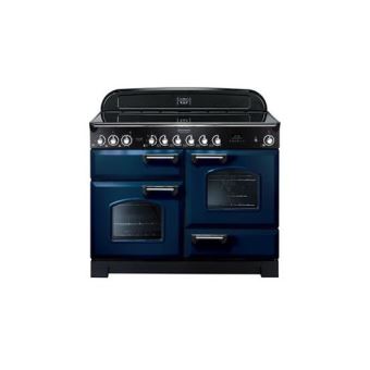 Piano de cuisson vitrocéramique falcon cdl110ecrb/c-eu bleu roi chrome