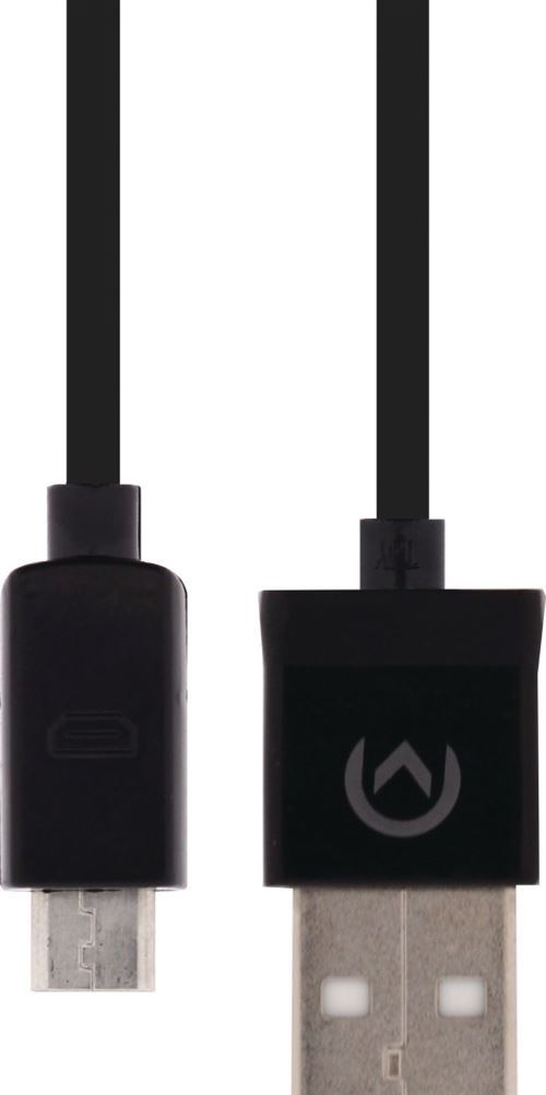 Mobilize - Câble USB - Micro-USB de type B (M) pour USB (M) - USB 2.0 - 1 m - noir