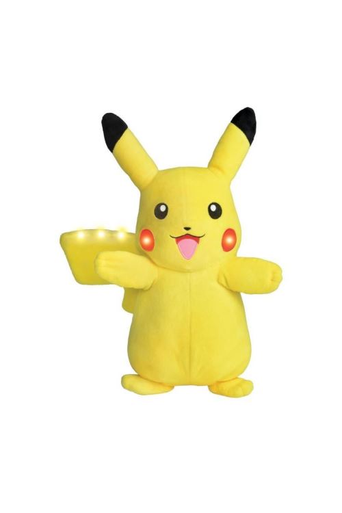 POKEMON - Peluche 30 cm sonore et lumineuse - Pikachu