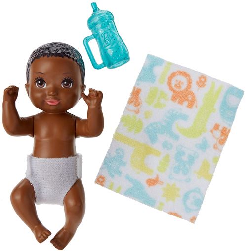 Barbie Famille Skipper baby-sitter, petite figurine bébé et accessoires, jouet pour enfant, FHY82 de Barbie