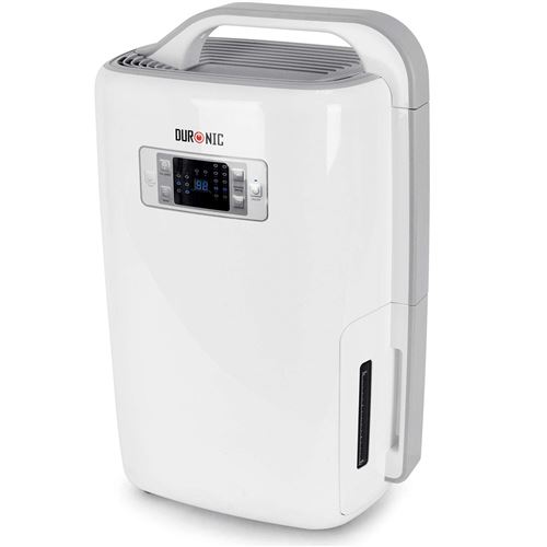 Duronic DH20 Déshumidificateur efficace de 20 litres par jour avec programmateur / taux d'humidité / vitesse réglable – 320W