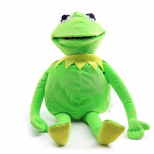 Peluche Marionnette Sesame Street Kermit the Frog FONGWAN Poupées Interactive Vert -60cm
