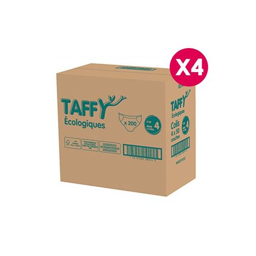 Couches écologiques Maxi Taffy Taille 4 - 7/18 Kg