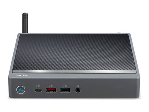 Acer Veriton N2 VN2590G - Mini PC - Core i5 1335U / 1.3 GHz - RAM 8 Go - SSD 256 Go - UHD Graphics - Gigabit Ethernet, IEEE 802.11ax (Wi-Fi 6E) LAN sans fil: - Bluetooth, 802.11a/b/g/n/ac/ax (Wi-Fi 6E) - Win 11 Pro - moniteur : aucun