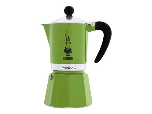 Bialetti Rainbow - Percolateur - 270 ml - vert