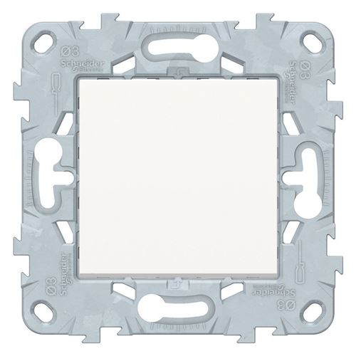 Schneider Electric - Bouton Poussoir - Unica - 10A - Blanc - Image 2