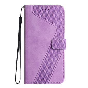 Étui Portefeuille Cuir Pour Oukitel C62 / C62 Pro - Fermeture Magnétique, Dragonne, Emplacements Cartes - Protection Complète Violet - 6