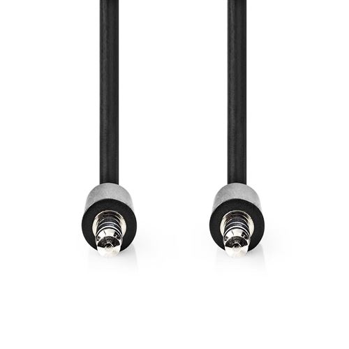 Non Communiqué Noir Câble Audio Stéréo Nedis Cagl22005bk10