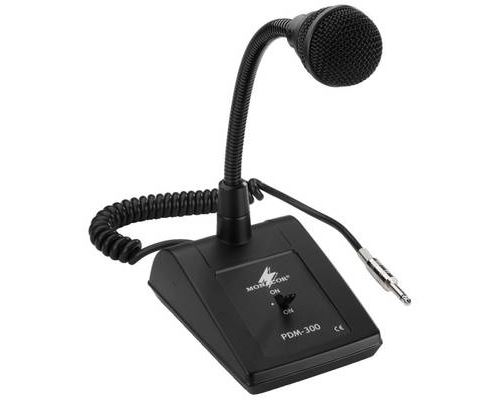 Monacor PDM-300 Microphone de table ELA