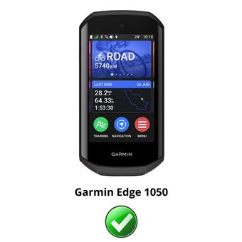Housse Silicone GPS Vélo Kwmobile – Pour Garmin Edge 1050, Protection Au Top !