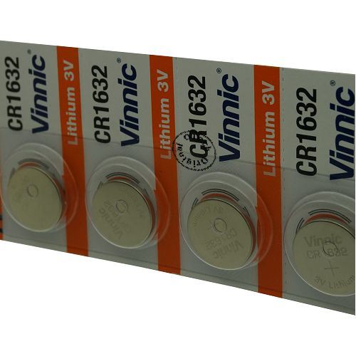 Pack de 5 piles Vinnic compatible avec DIVERS ECR1632 - Otech