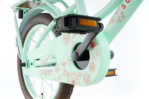 Vélo enfant SuperSuper Cooper Bamboo - 14 pouces - Vert Pistache SUPERSUPER