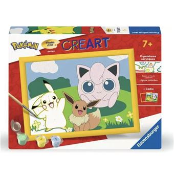 Ravensburger CreArt Kids – Peinture Par Numéros Bébé Dalmatien – 13x18 Cm – Avec Bijoux – Dès 9 Ans – Kit Complet