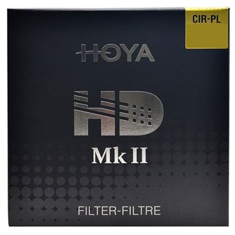 Filtre Polarisant circulaire Hoya HD MkII 67mm Noir