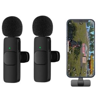 Kit 2 Micro cravate sans fil Gamer avec réduction du bruit et faible  latence pour iPhone 11 Pro Max - Accessoires bracelet et montre connectée -  Achat & prix