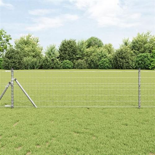 Vidaxl Clôture Euro 10 X 0,4 M Fer Revêtu De Pvc - Image 3