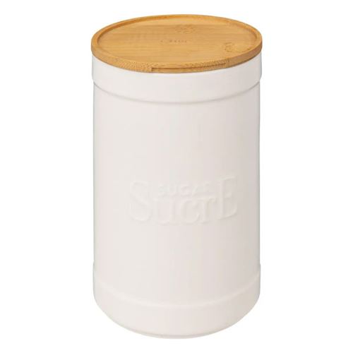 Five Simply Smart - Boîte à Sucre - Ronde - 19 cm - Blanc - Image 2