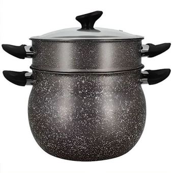 Couscoussier  MENASTYL  6020033  En aluminium effet marbre  9 litres  Tous feu  dont induc - 1