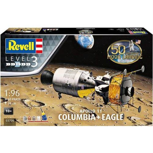 Maquette Maquette - Apollo 11 Columbia et Eagle