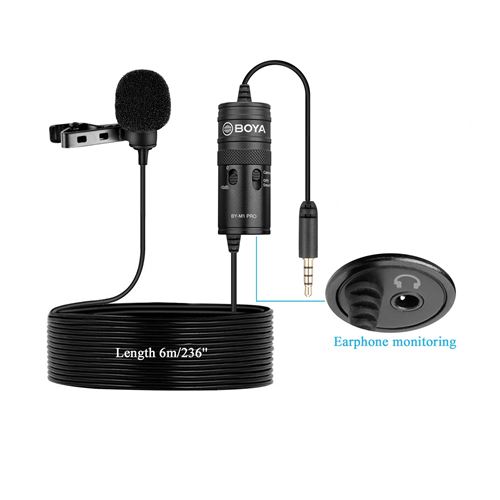 Microphone BOYA BY-M1 PRO Noir