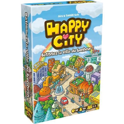 Boite de Jeu de stratégie Asmodee Happy City