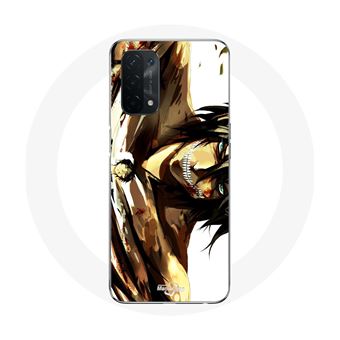 Coque Renforcée Pour Samsung Galaxy A15 4G / 5G Manga Attaque Titans Soleil