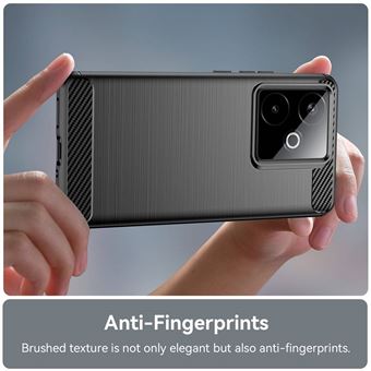 Effcotuo Magnétique Coque Pour Realme GT 7/ GT 7T 5G Case Avec MagSafe, Anti-Chute Silicone Souple + Acrylique Givré Coque, Etui Translucide Mat Arrière Housse Fine Antichoc - Noir