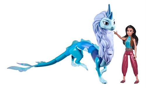 Ensemble de jouets Disney Raya et le dernier dragon Color Splash - 66 cm
