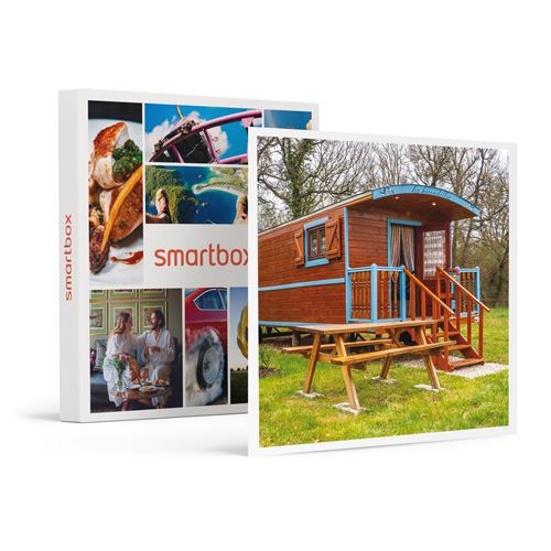SMARTBOX - Coffret Cadeau 4 jours insolites en famille dans une roulotte près de Carcassonne-Séjour