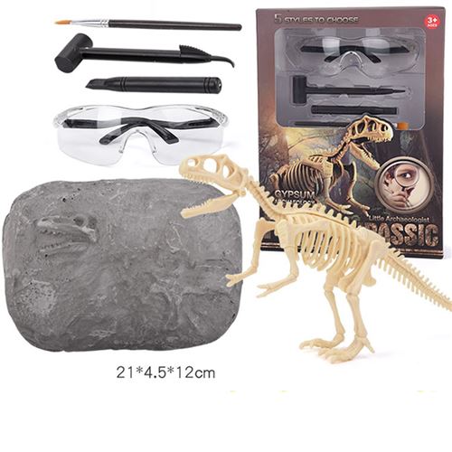 Excavation kit dinosaure jouets fossile scientifique educatifs cadeau anniversaire pour enfant garçon fille - Tyrannosaure