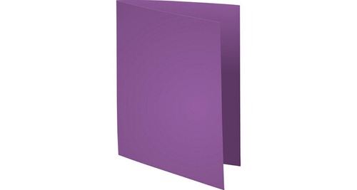 Chemises dossiers 180g 24x32 violet -Paquet de 100