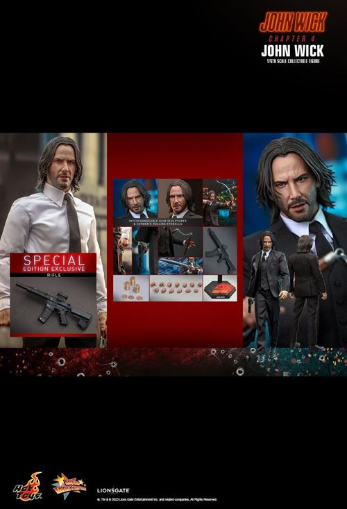 20€ sur Figurine Hot Toys MMS504 - John Wick : Chapter 2 - John