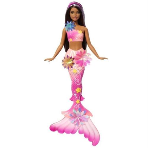Barbie Poupée Sirène Fleur Magique - Image 2
