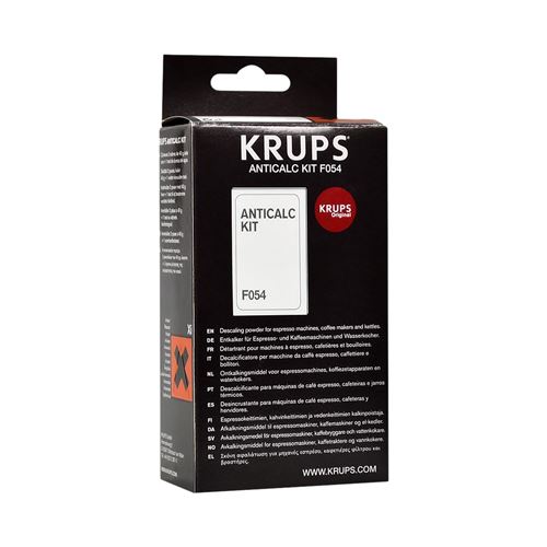 Lot de 2 sachets anti calcaire de 40g Cafetière, Expresso F054001B KRUPS, SEB, MOULINEX, ROWENTA, TEFAL - 104466