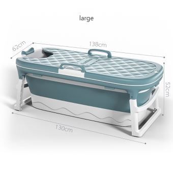 Grande Baignoire Adulte Enfant Baignoire Pliante Massage Adulte 138 Cm Moran Avec Couvercle Accessoires Outils A Main Achat Prix Fnac