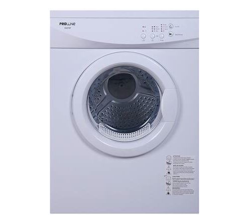 ProLine DVE70P - Sèche-linge - largeur : 59.7 cm - profondeur : 55.5 cm - hauteur : 84 cm - chargement frontal - blanc - État correct Proline sur Fnac