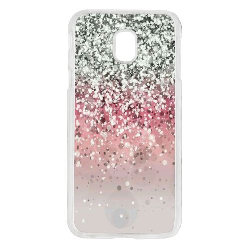 Coque Rigide Pour Samsung Galaxy J3 2017 Motif Graphique Pluie De Paillettes