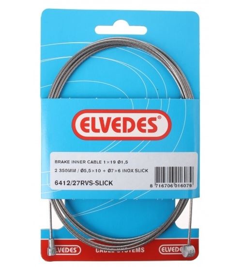 Elvedes câble de frein intérieure derrière 2,350 x 1,5 mm argent